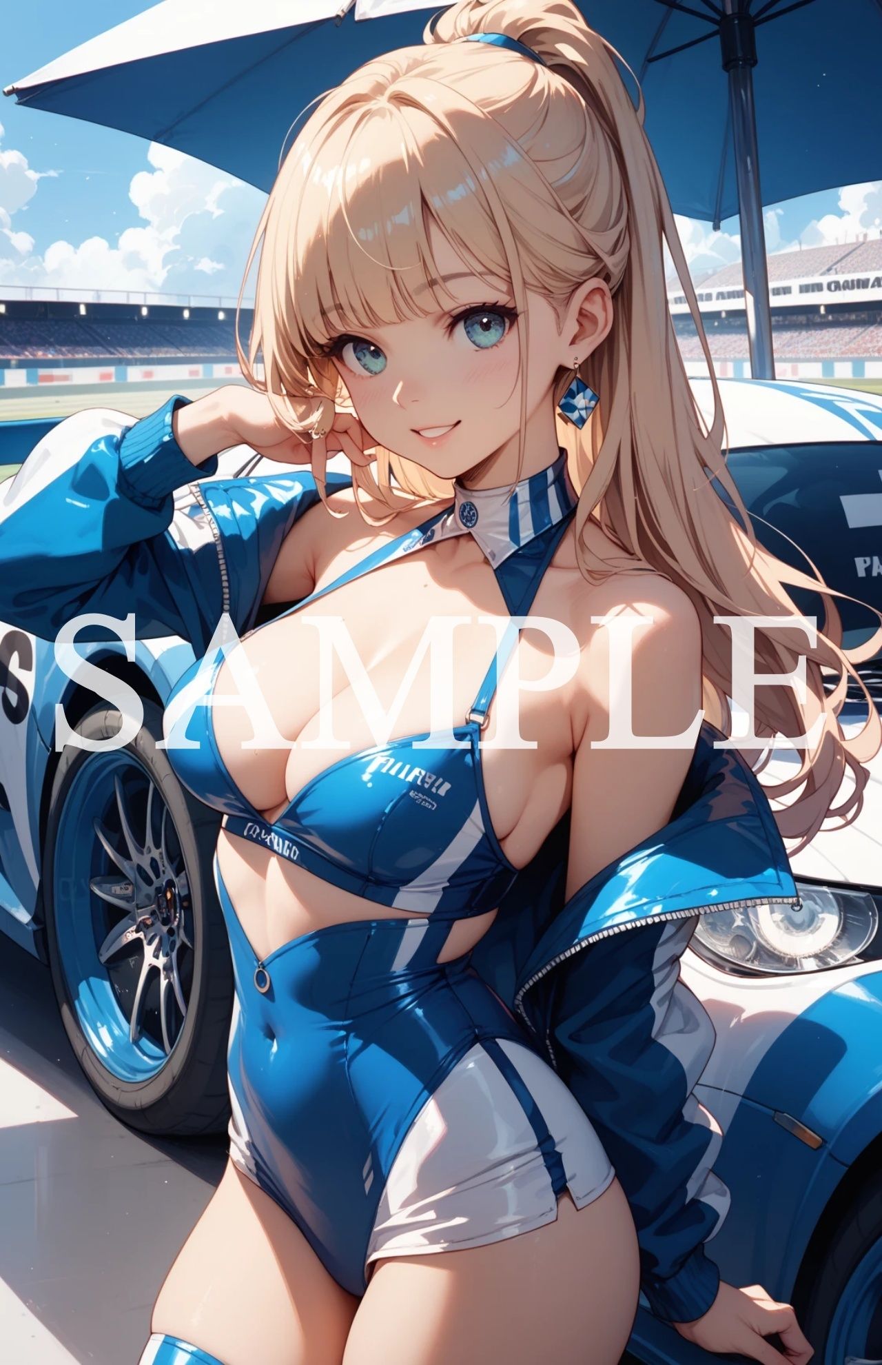 Race Queen AI Girl Collection - サンプル画像 6