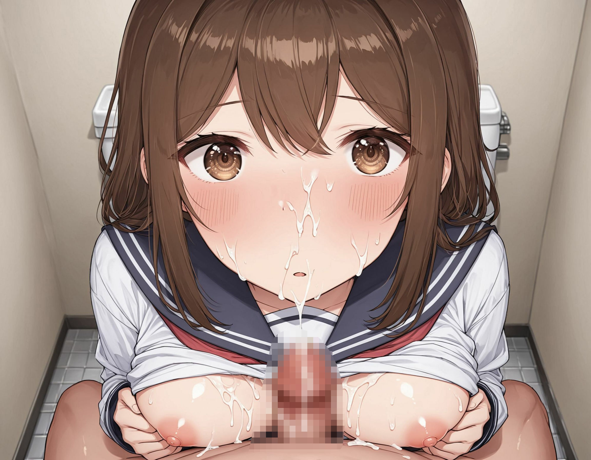 美乳女子校生 - サンプル画像 6