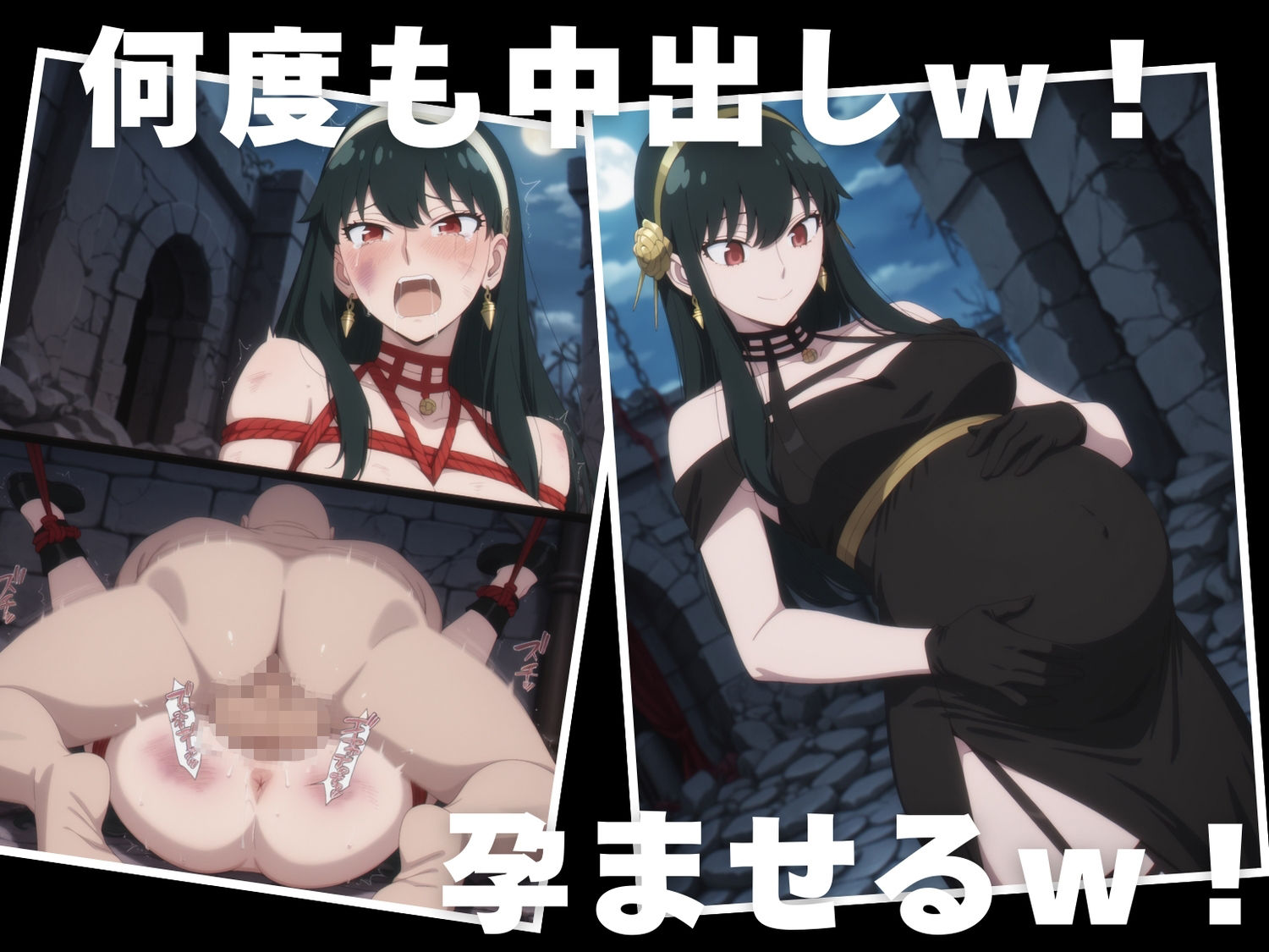 【調教・拘束・触手】ヨ●・フォージャー - サンプル画像 8