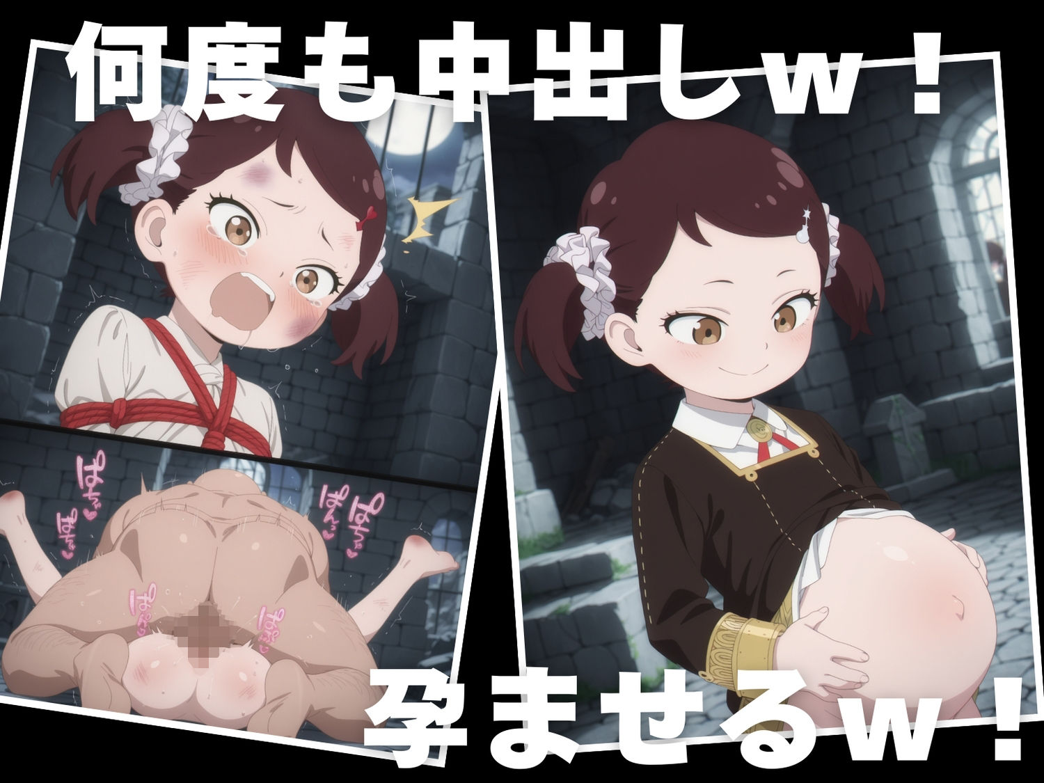 【調教・拘束・触手】ベ●キー・ブラックベル - サンプル画像 8