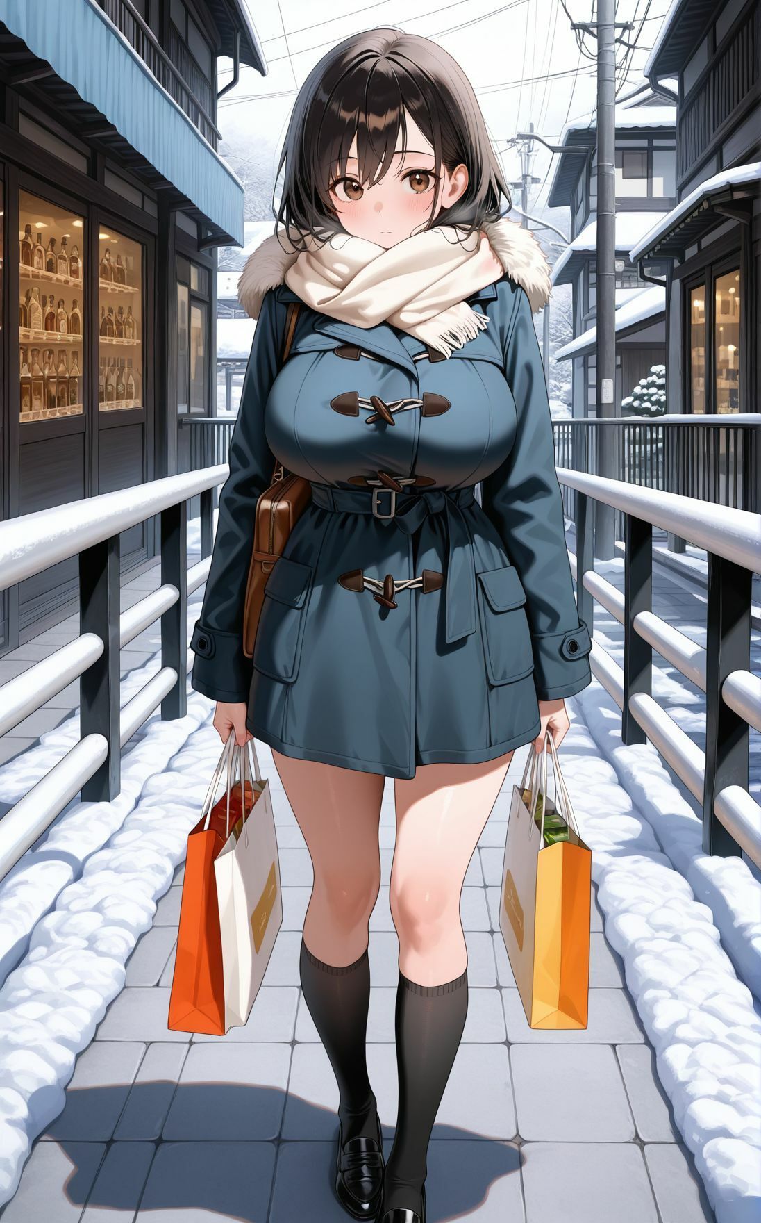 北国の女生徒。彼氏もできたことないウブな女子校生 知らない男に処女を捧げる - サンプル画像 2