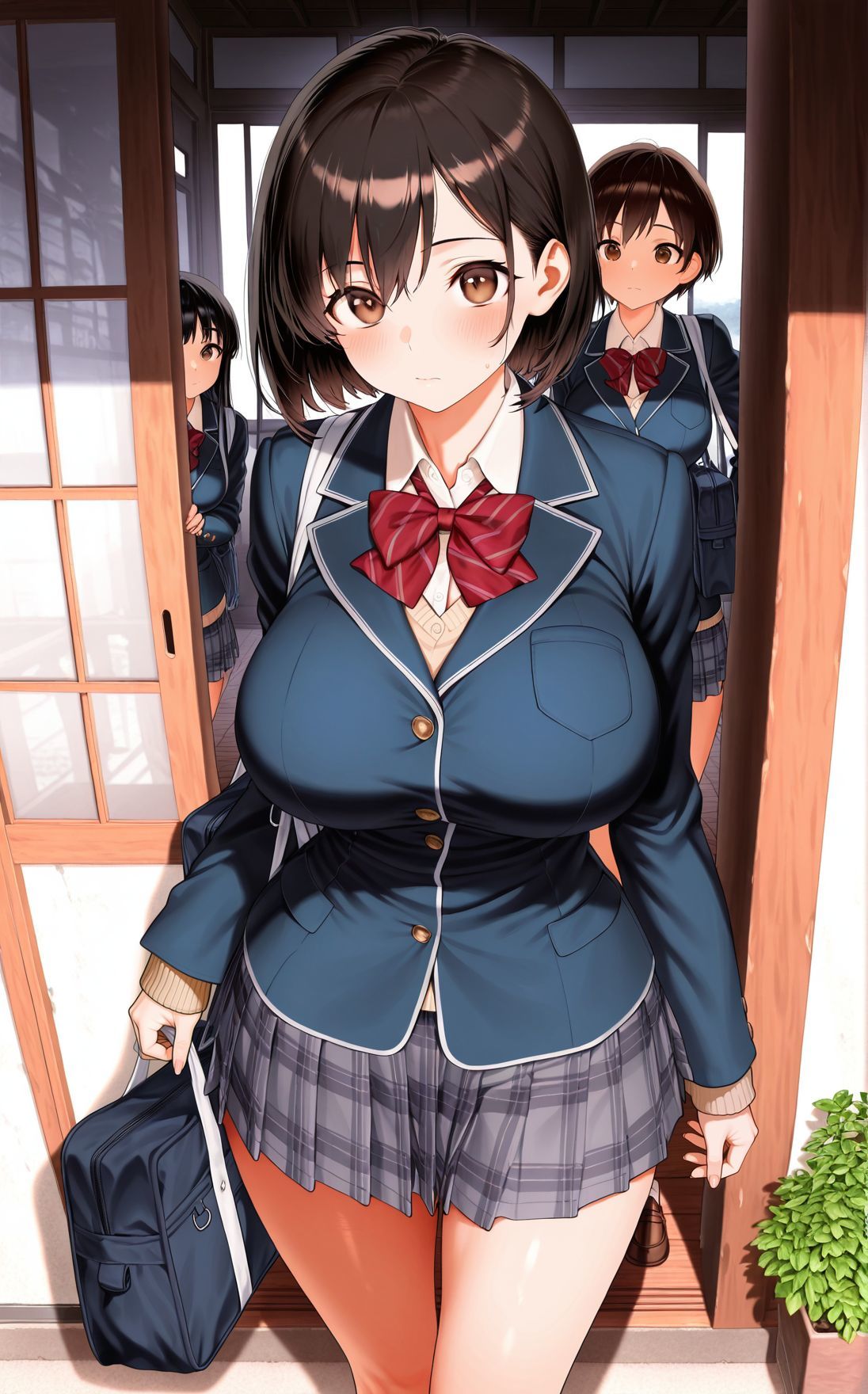 久しぶりの幼馴染  十年ぶりの幼馴染が巨乳になっておそってしまった件 - サンプル画像 2