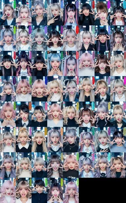 舌出し渋谷ギャル図鑑 〜おじさん専用オナネタセレクション〜 vol.1 - サンプル画像 9