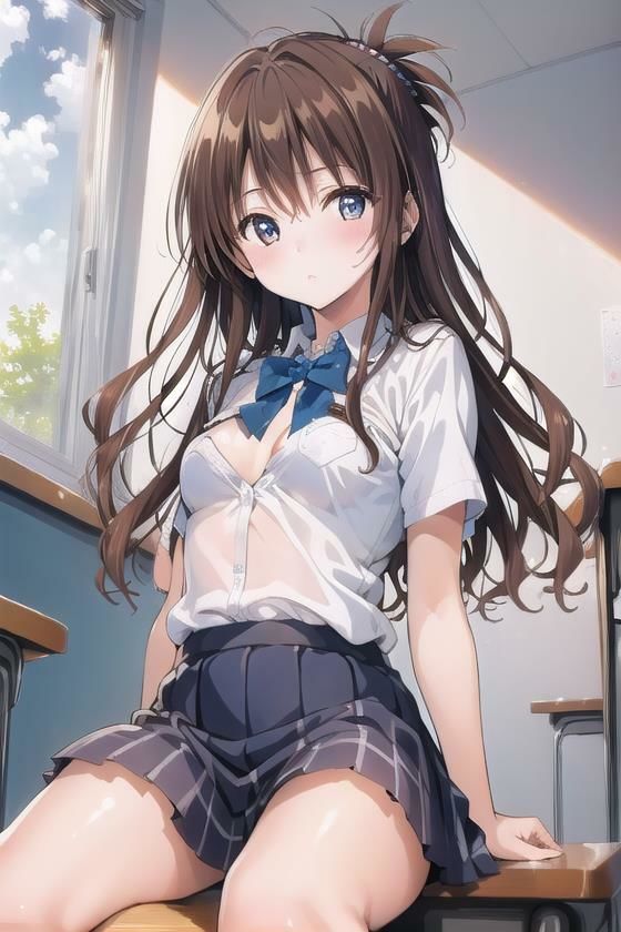 【ラ●  西●寺  古●川  み●ん  断れない彼女達】 「To L〇VEる -と〇ぶる」イラストCG集  ＃2 - サンプル画像 3