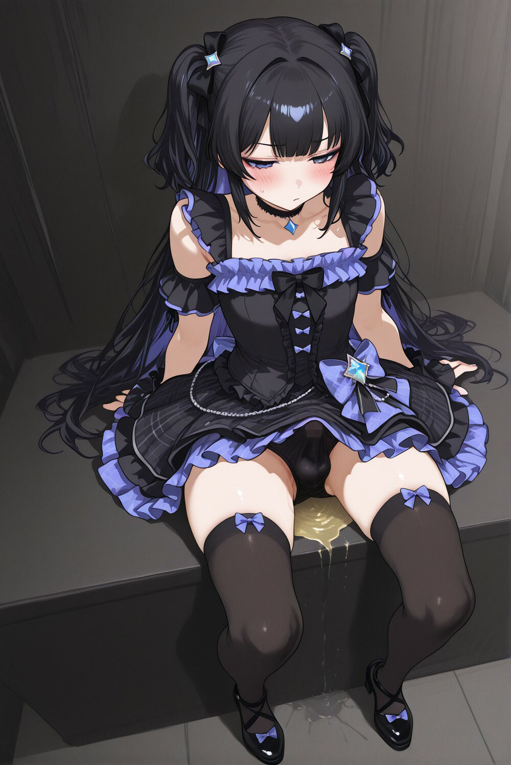 男の娘おしっこアイドル - サンプル画像 3