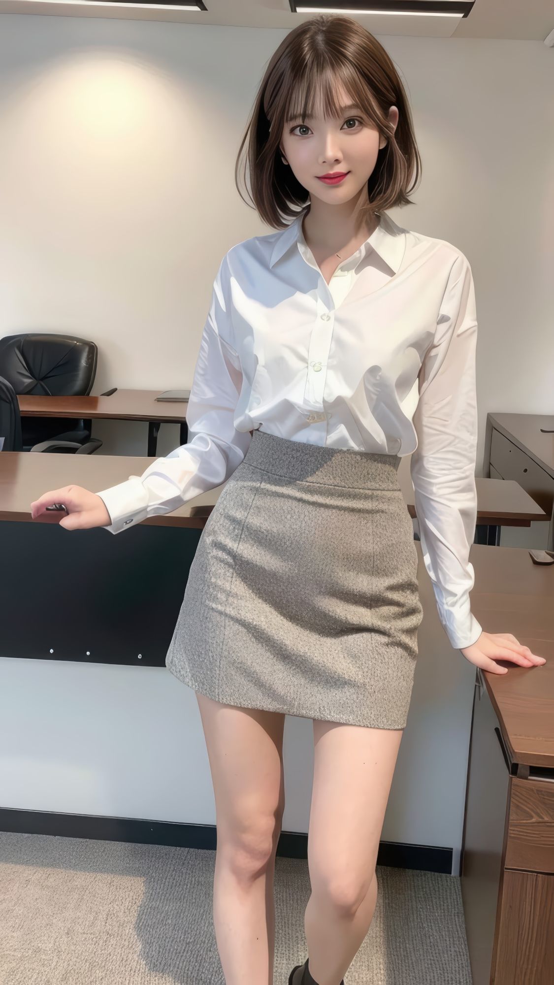 「日本の美人OL図鑑  渋谷編 ──スタイリッシュ×知的美」 - サンプル画像 4