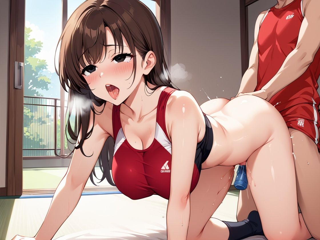 爆乳人妻がママさんバレーで乱交不倫セックス - サンプル画像 5