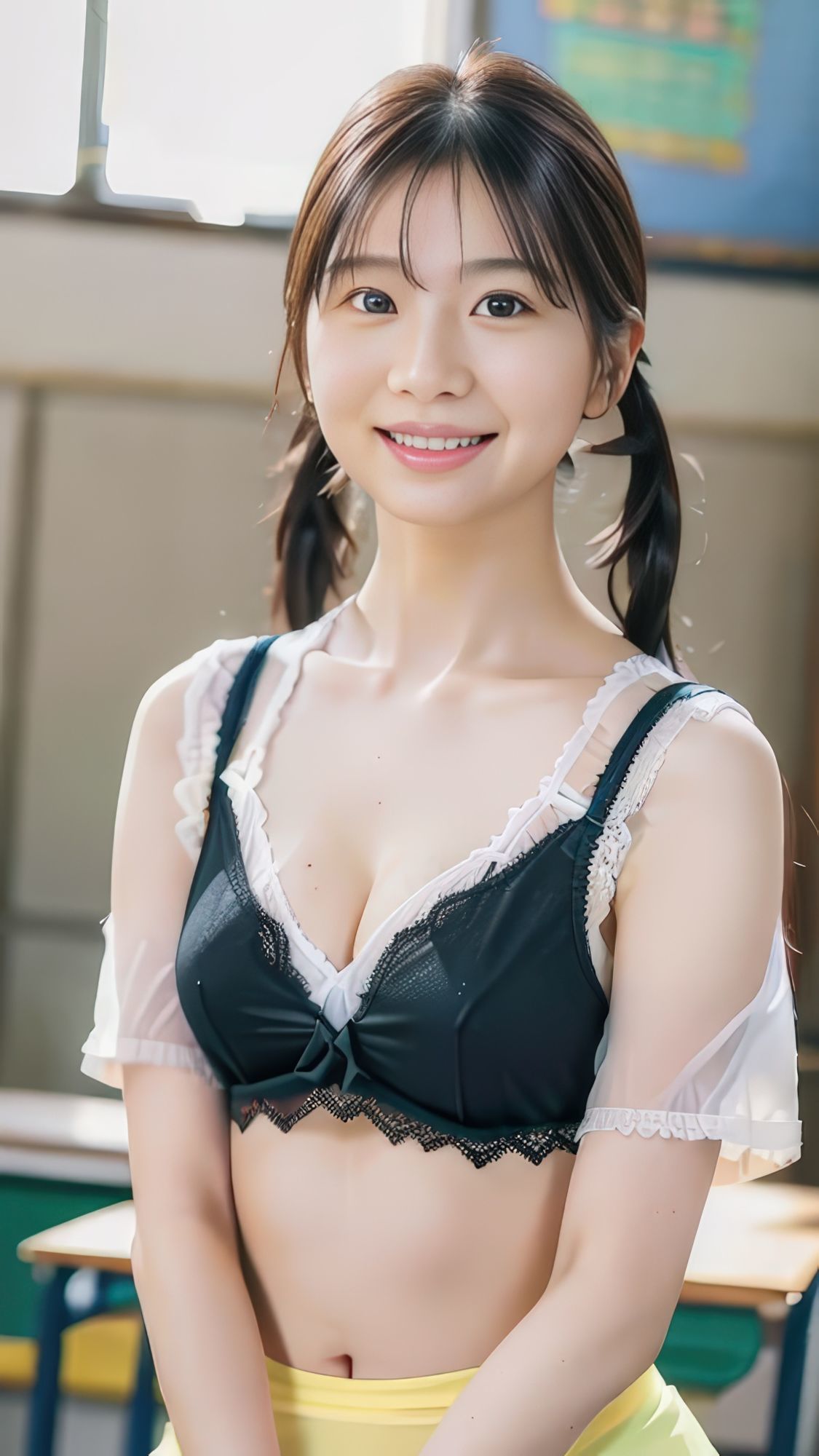 「女子大生のランジェリーグラビア ──トップレス写真有」 - サンプル画像 3