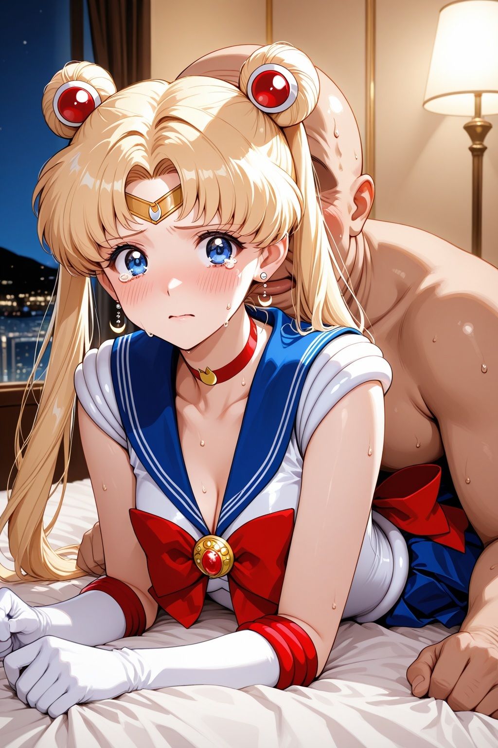 圧迫セックス種付けプレス セー●ームーン - サンプル画像 6
