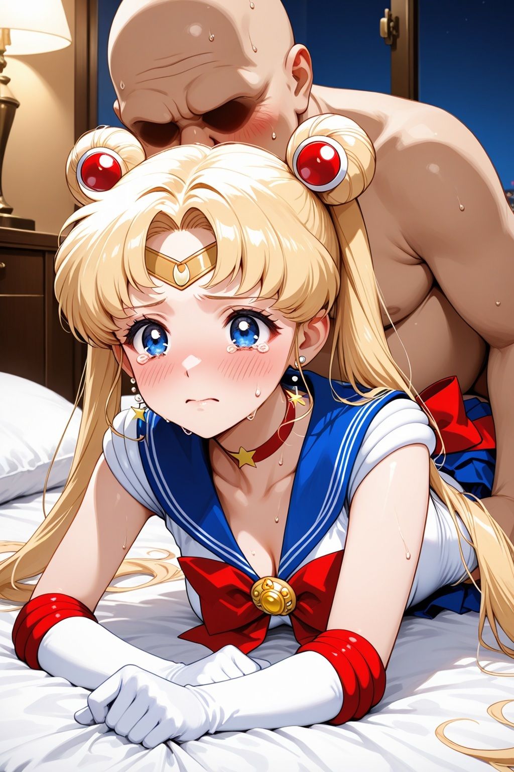 圧迫セックス種付けプレス セー●ームーン - サンプル画像 7