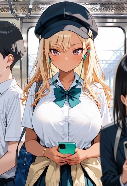 痴●されまくりギャル、集団中出し - サンプル画像 1