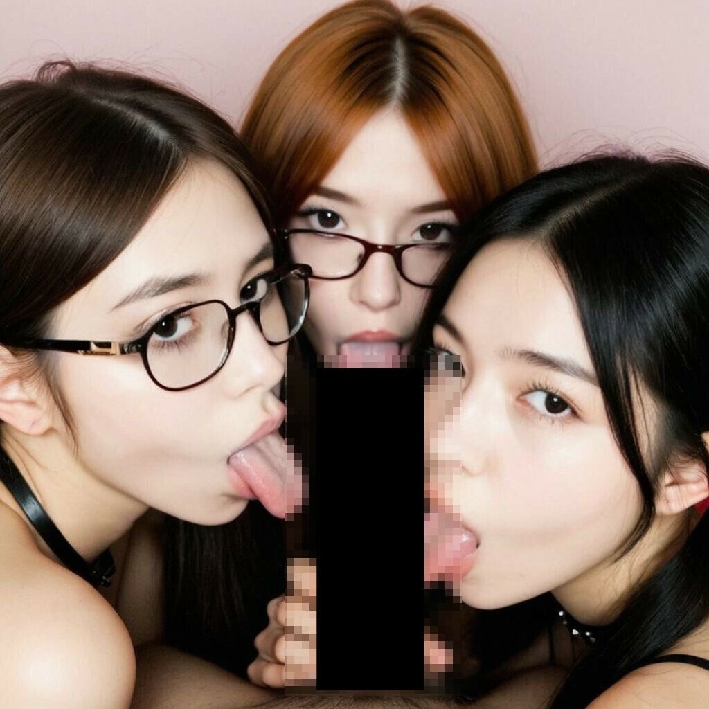 就寝前のハーレムフェラ - サンプル画像 5