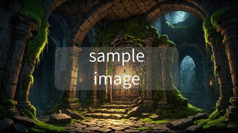 背景画像素材1〈ファンタジー〉 - サンプル画像 3