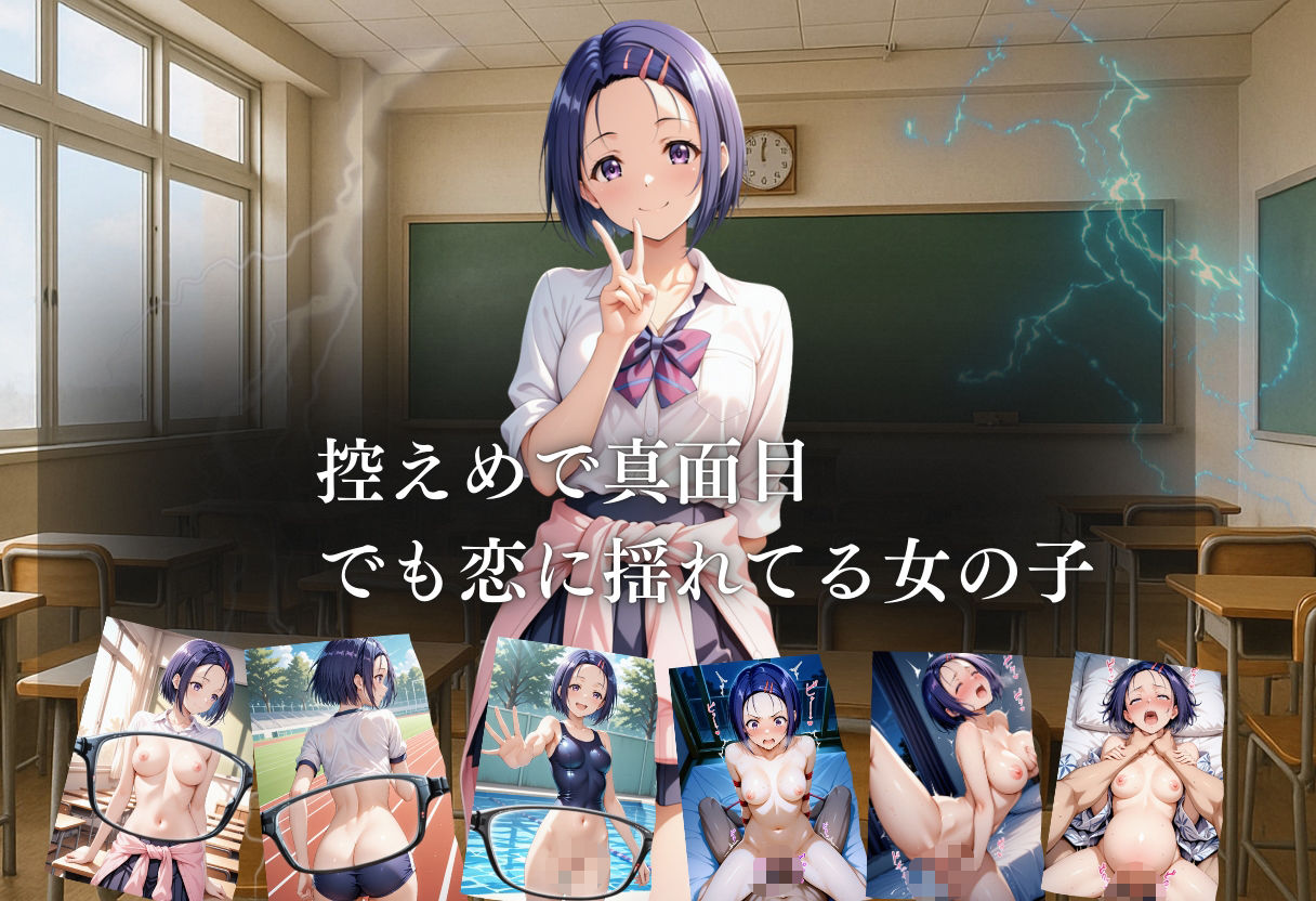 『透視メガネで見た春菜のすべて。〜放課後、部室で孕ませてしまった日〜』 - サンプル画像 1