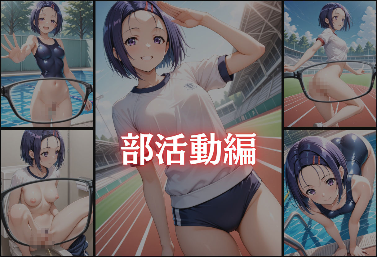 『透視メガネで見た春菜のすべて。〜放課後、部室で孕ませてしまった日〜』 - サンプル画像 3