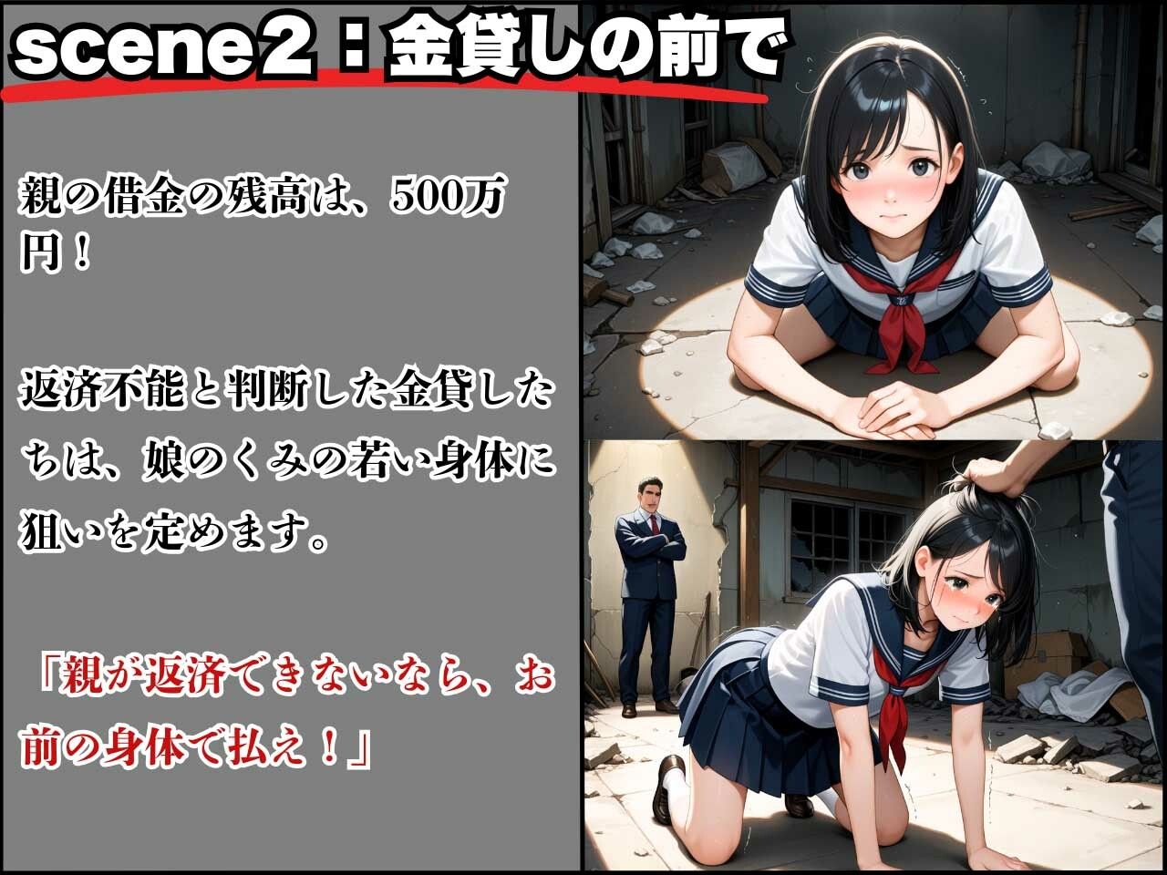 借金のカタに清純まんこ貫通！ドM異質を露呈し、まさかの快楽堕ち - サンプル画像 4