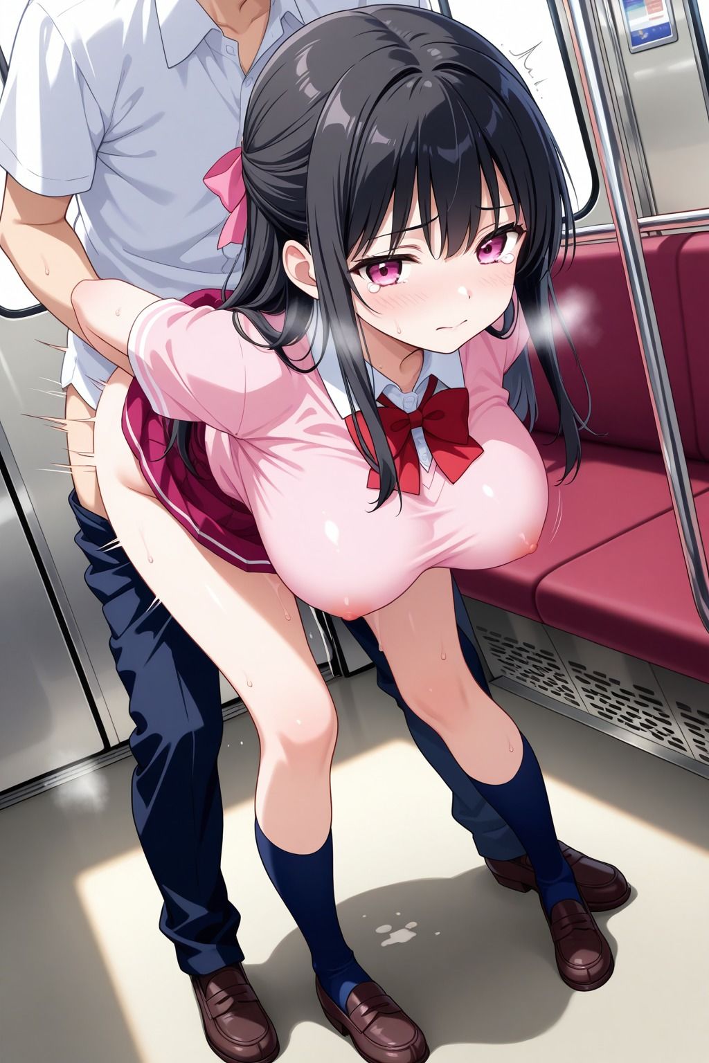 美少女痴○電車〜ヤリ放題車両〜3 - サンプル画像 3