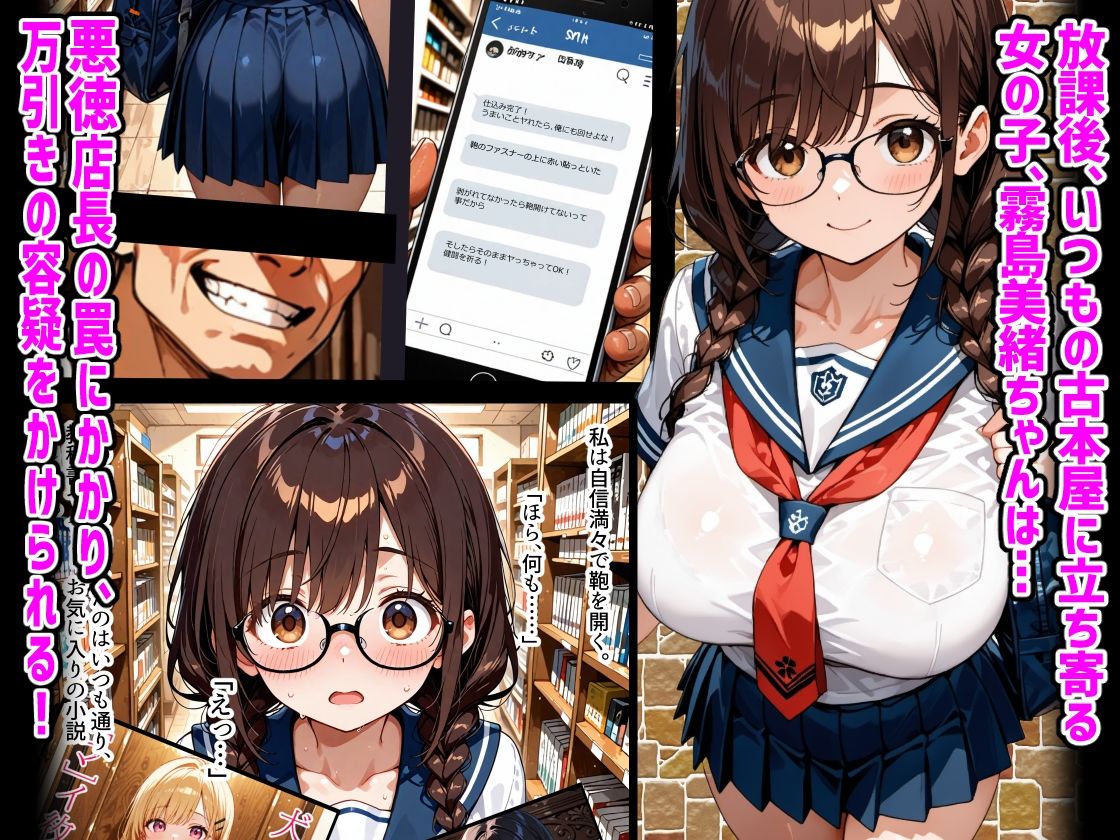 万引き冤罪  美緒ちゃんの災難 - サンプル画像 1