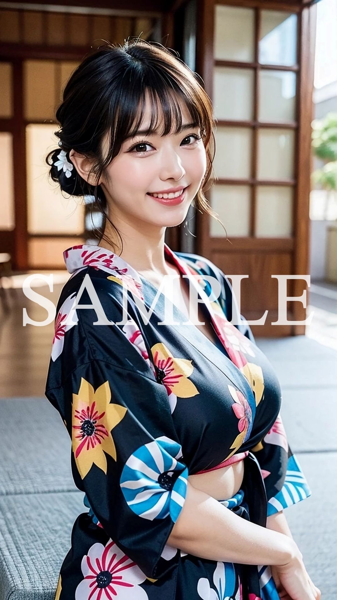 YUKATA Style AI Girls  Vol.01 - サンプル画像 3