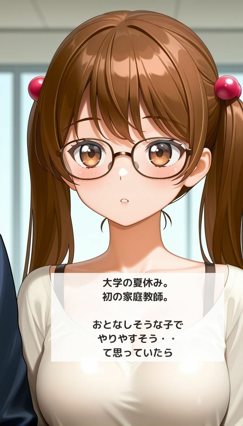 家庭教師先  生意気JKのお仕置きエッチ - サンプル画像 1