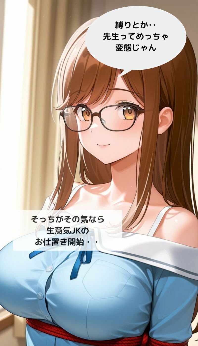 家庭教師先  生意気JKのお仕置きエッチ - サンプル画像 5
