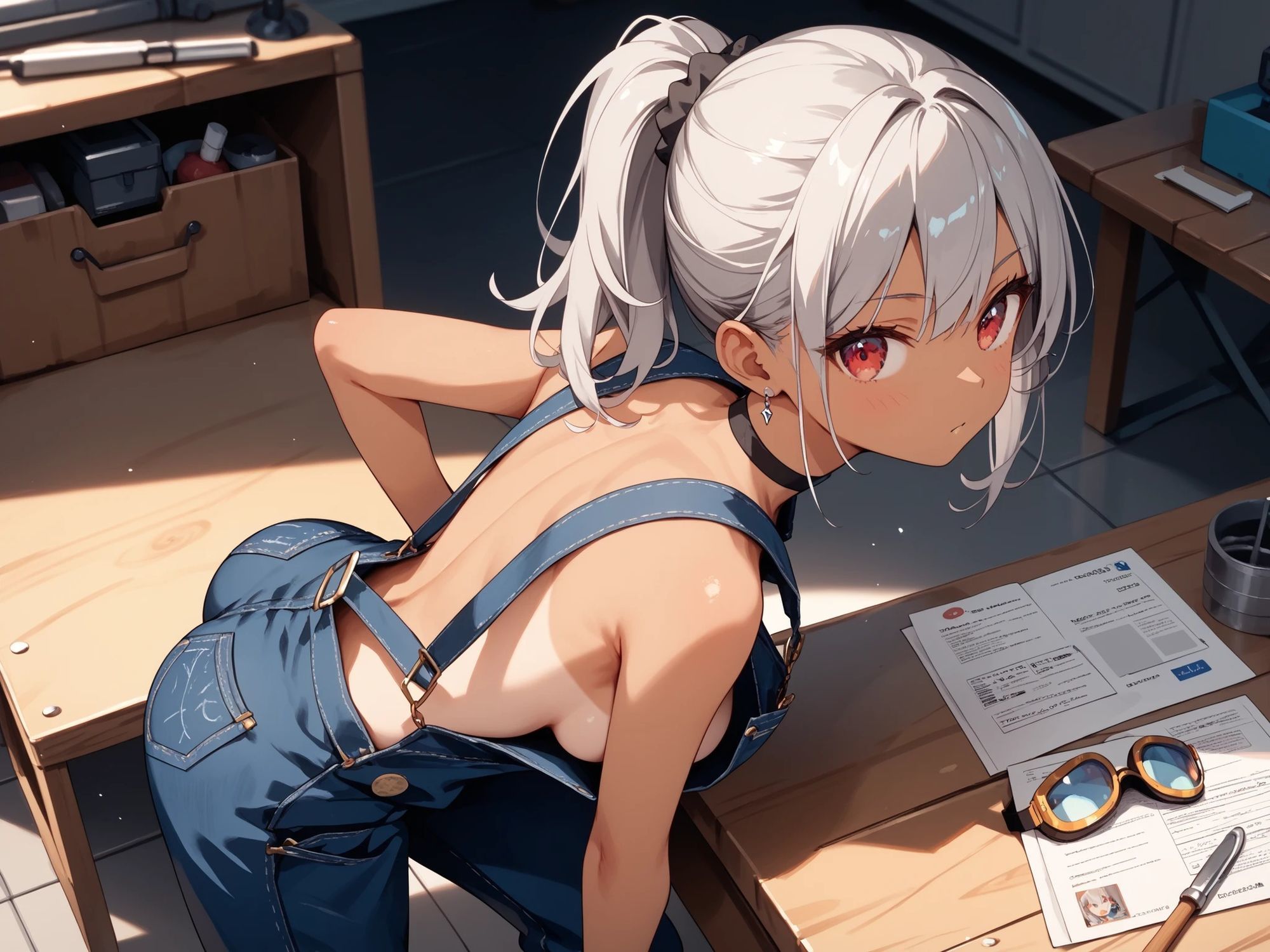 褐色ちゃんとえっちなえちえち - サンプル画像 4