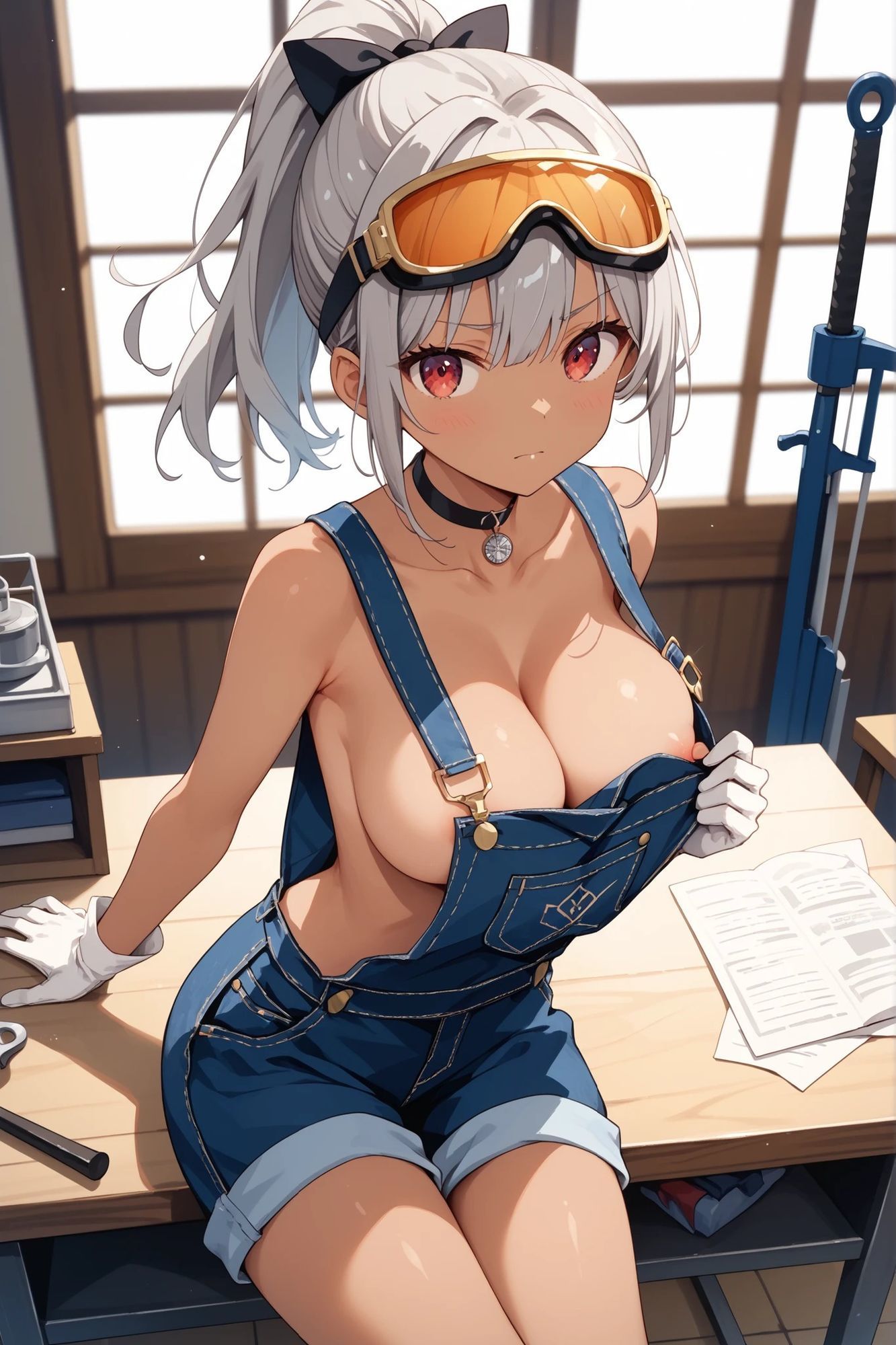 褐色ちゃんとえっちなえちえち - サンプル画像 6