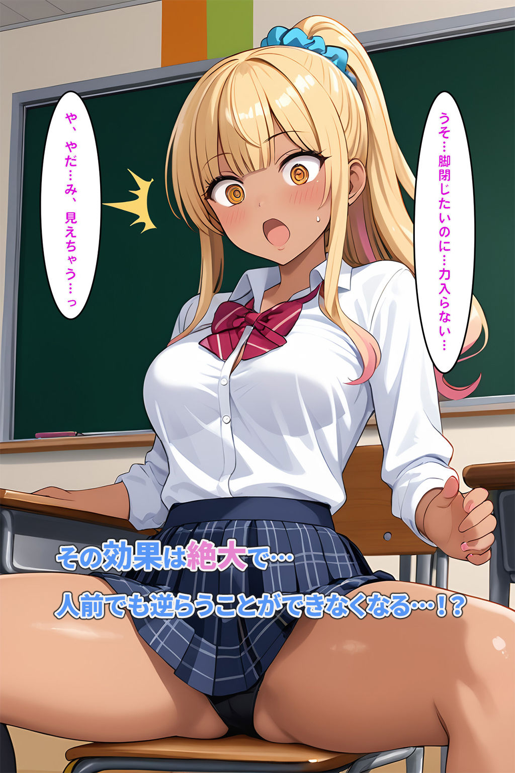 催●アプリで堕ちる金髪ギャル後輩 〜あざとギャルは、命令ひとつで奉仕するだけの人形に〜 - サンプル画像 5
