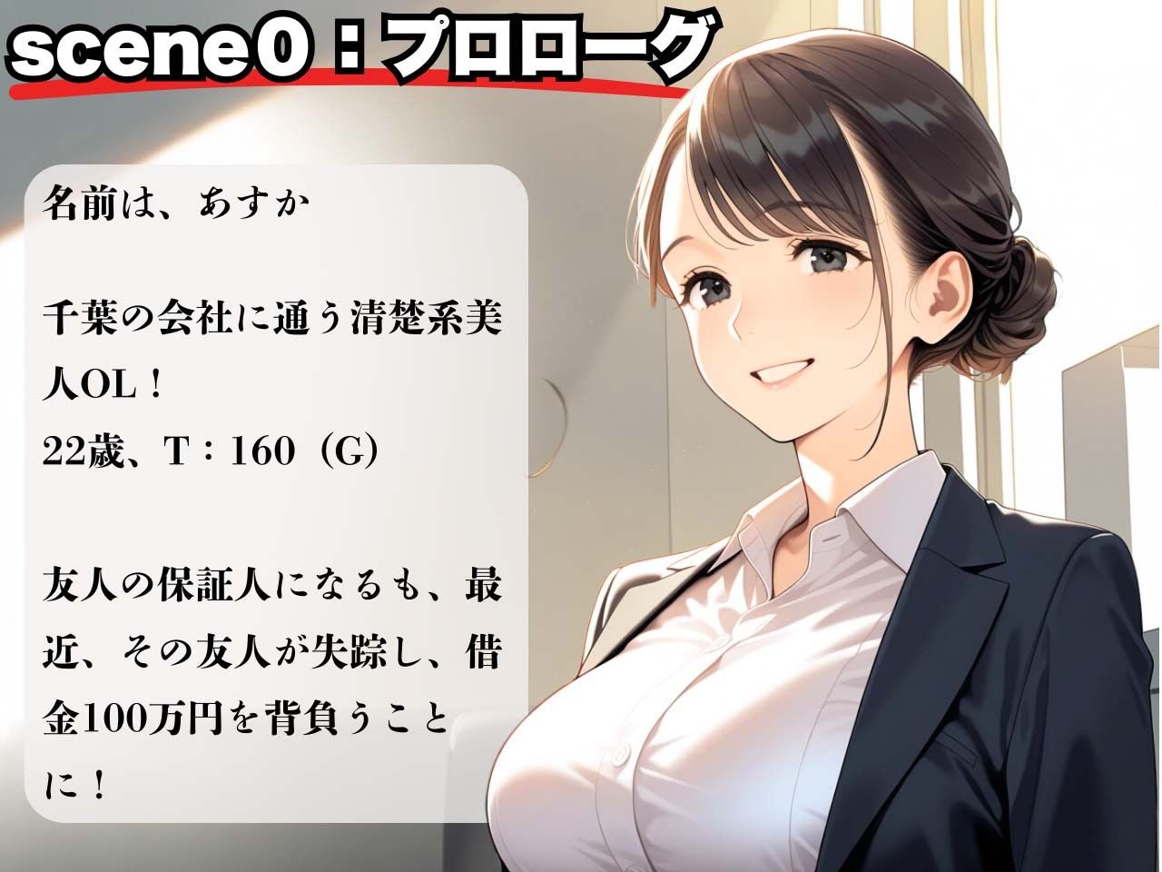 22歳の清楚系OLが借金返済できずソープ堕ち！ - サンプル画像 2