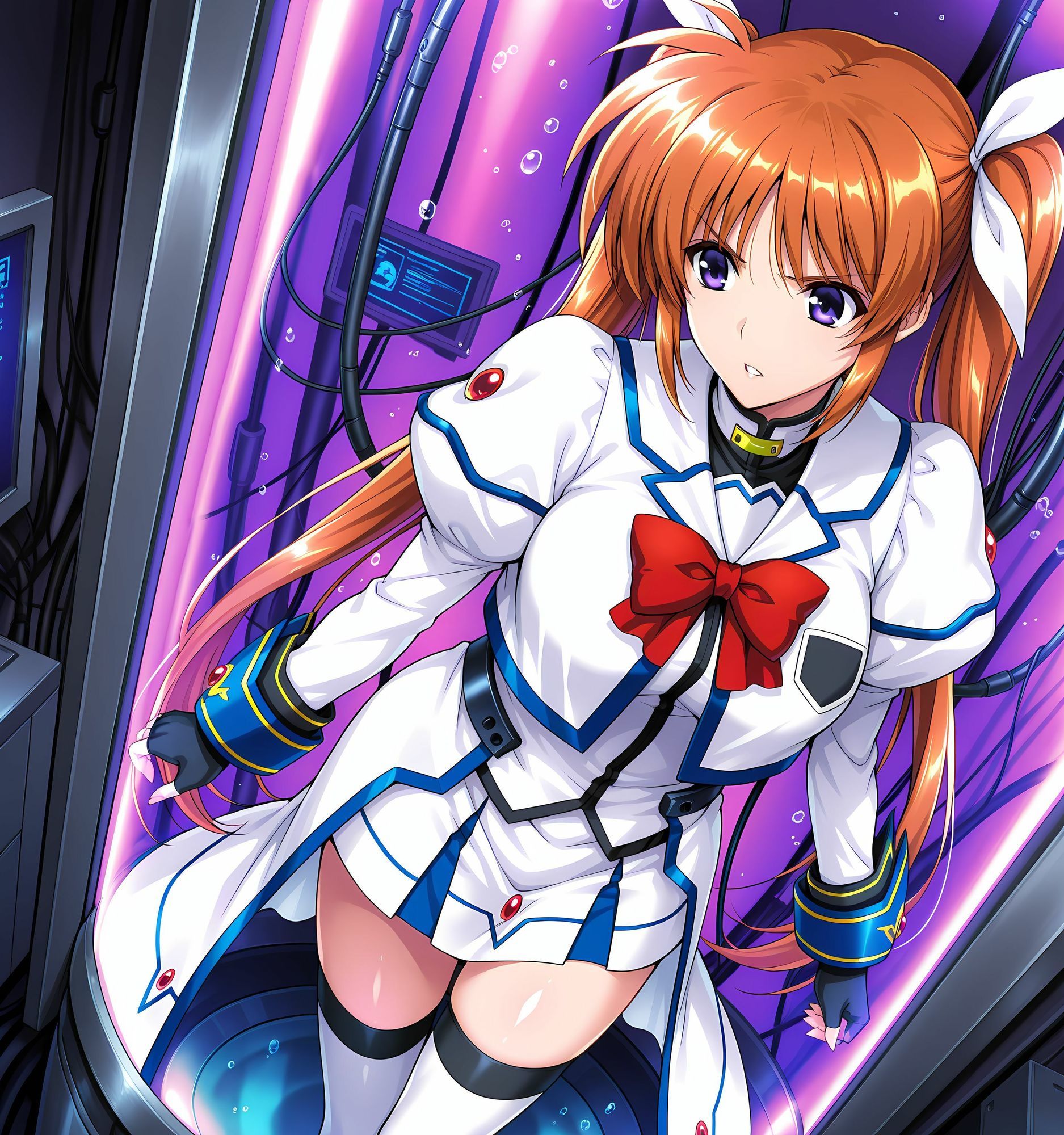 魔法少女洗脳悪堕ち〜ビッチ化搾精〜 - サンプル画像 3