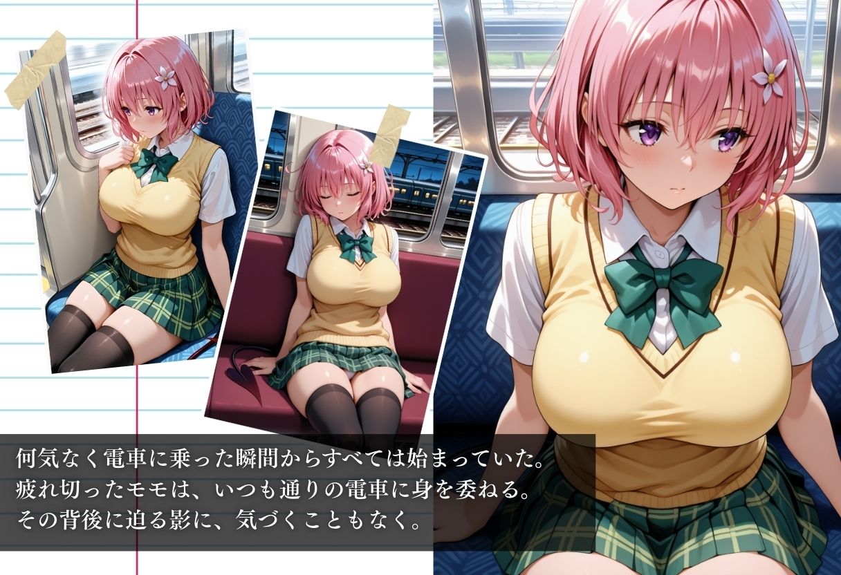 電車痴●『痴●to LOVEる』〜モモ編〜 - サンプル画像 1