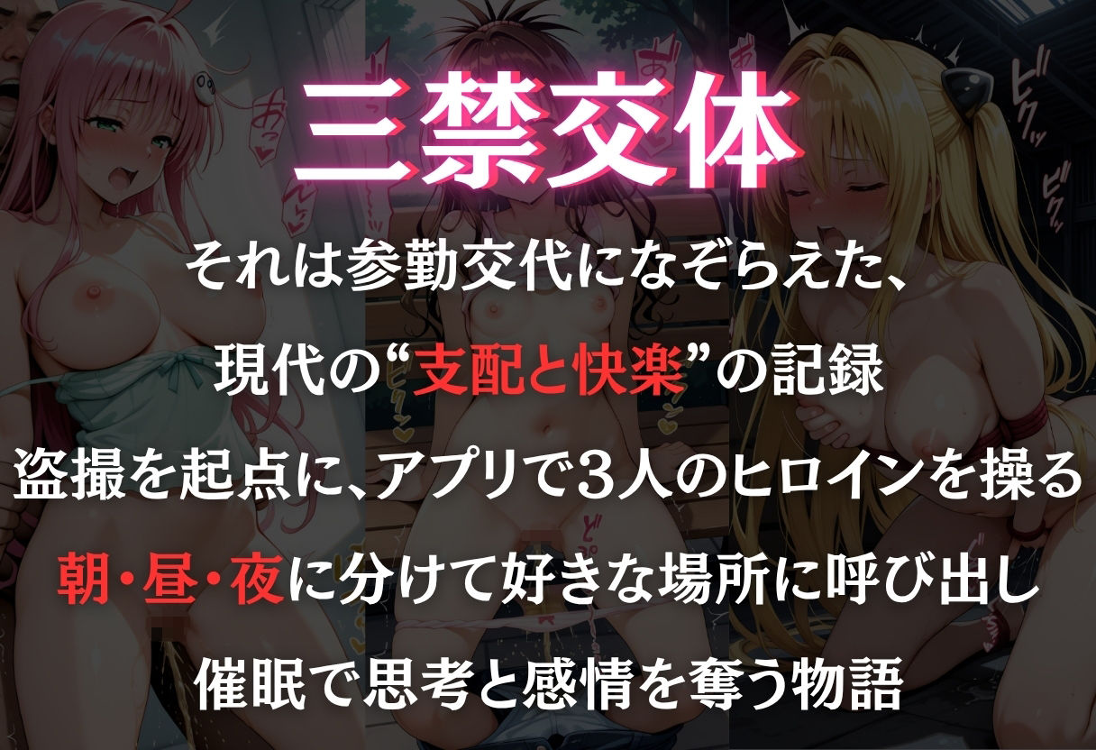 三禁交体  〜結○美柑・ヤ○・ラ○〜 - サンプル画像 1