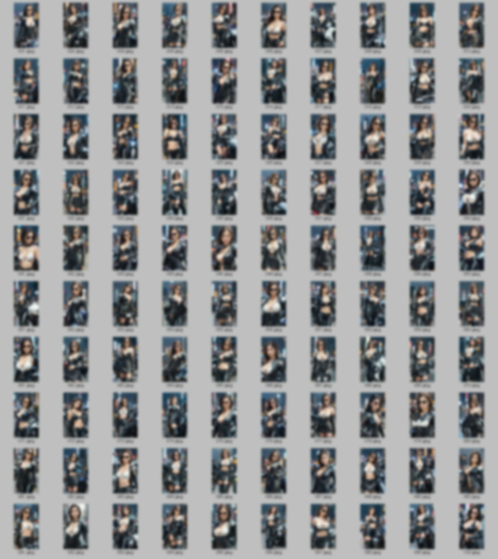 「姫ライダー - 黒革に包まれた美しき旅人」 - サンプル画像 6