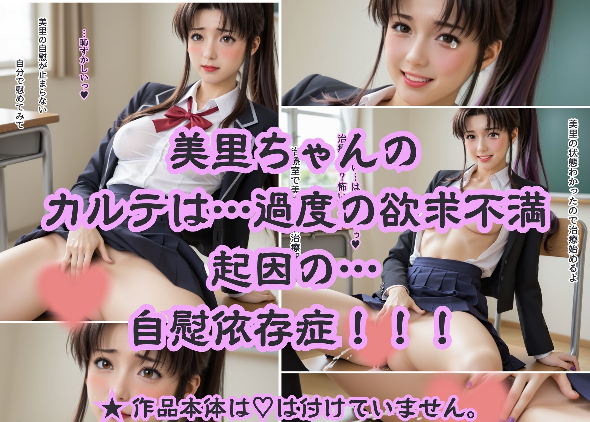 グラビア版 名門女子校の悩める女子校生マル秘治療 大作戦 美里の場合 - サンプル画像 2