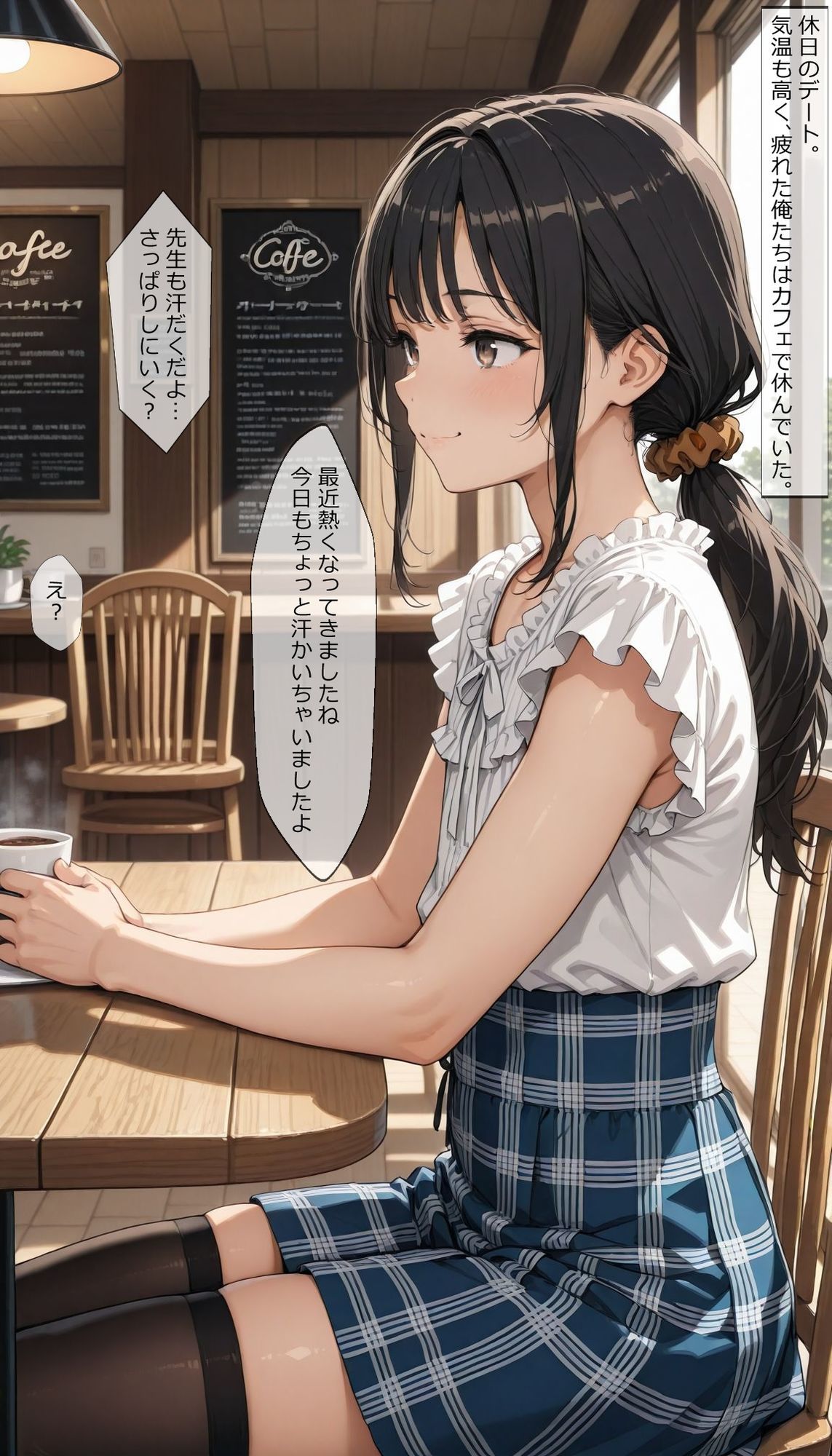 【女装】彩花の場合14 日帰り温泉 - サンプル画像 1