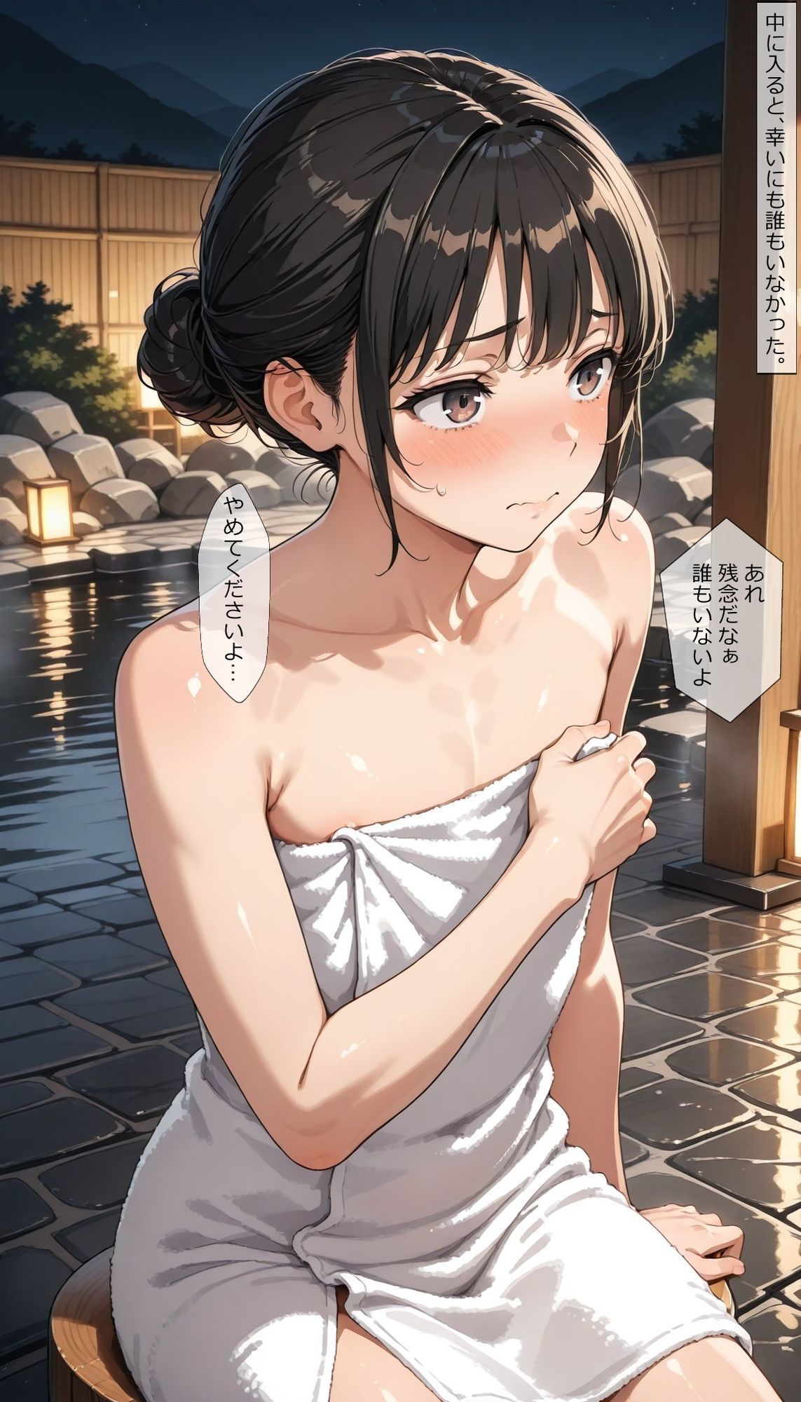 【女装】彩花の場合14 日帰り温泉 - サンプル画像 2