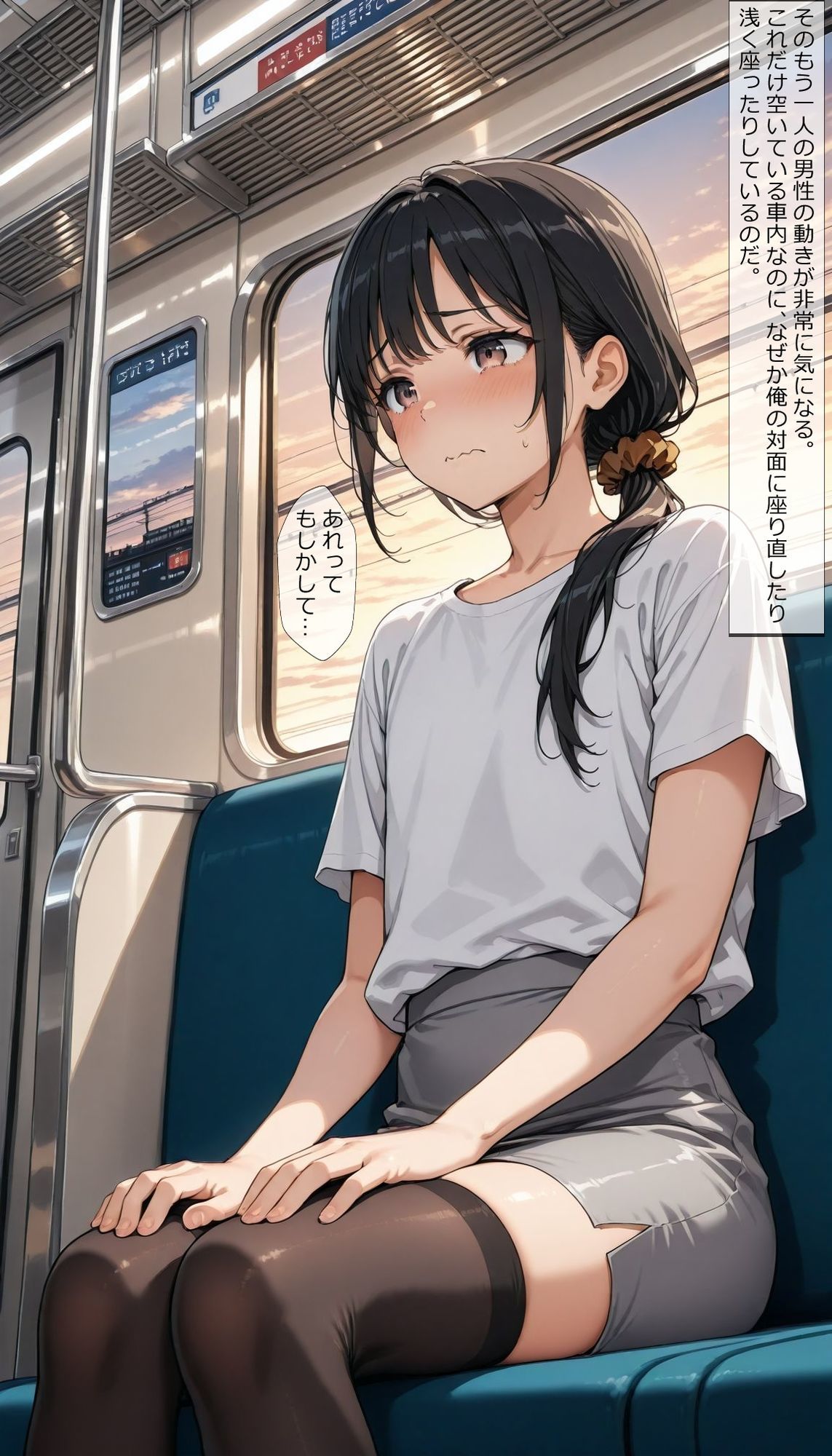 【女装】彩花の場合15 挑発 - サンプル画像 1
