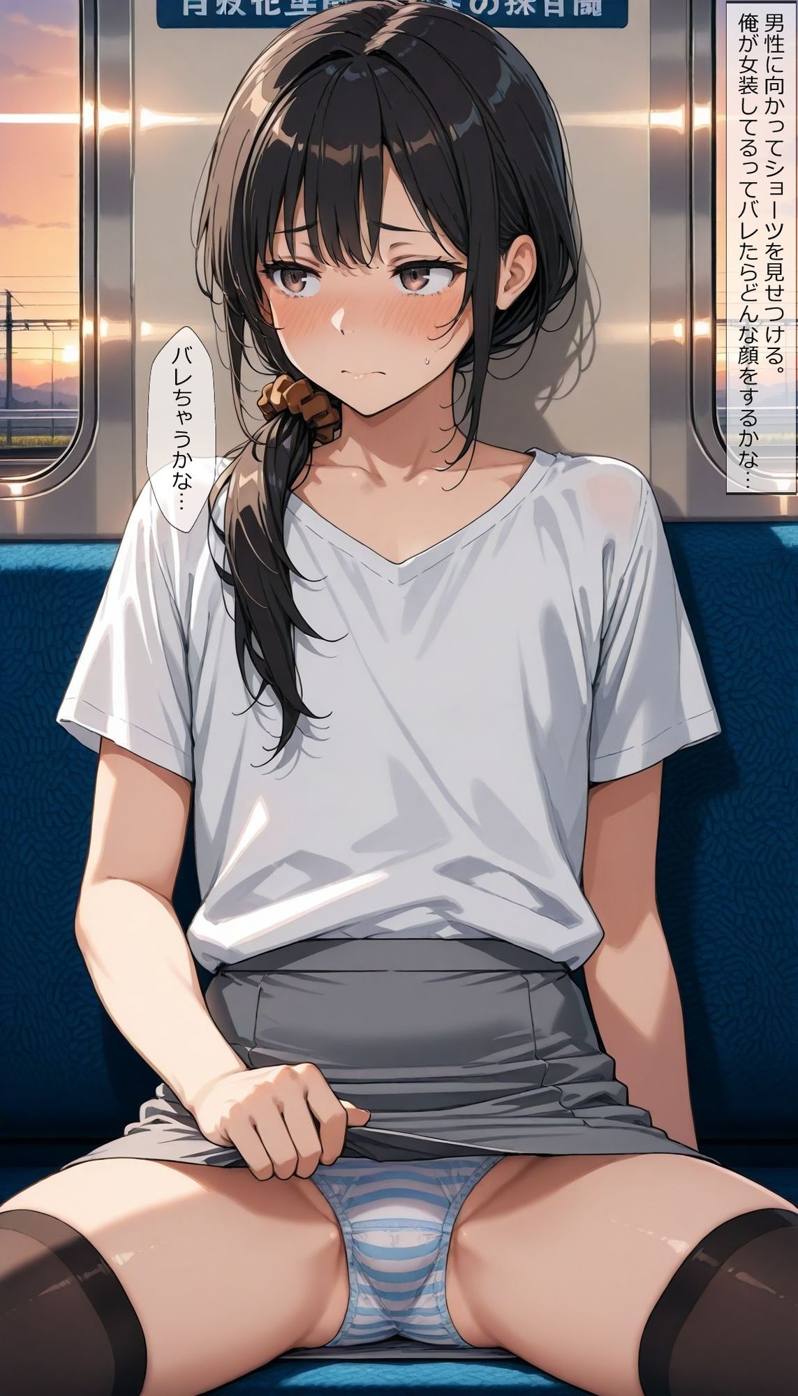 【女装】彩花の場合15 挑発 - サンプル画像 3
