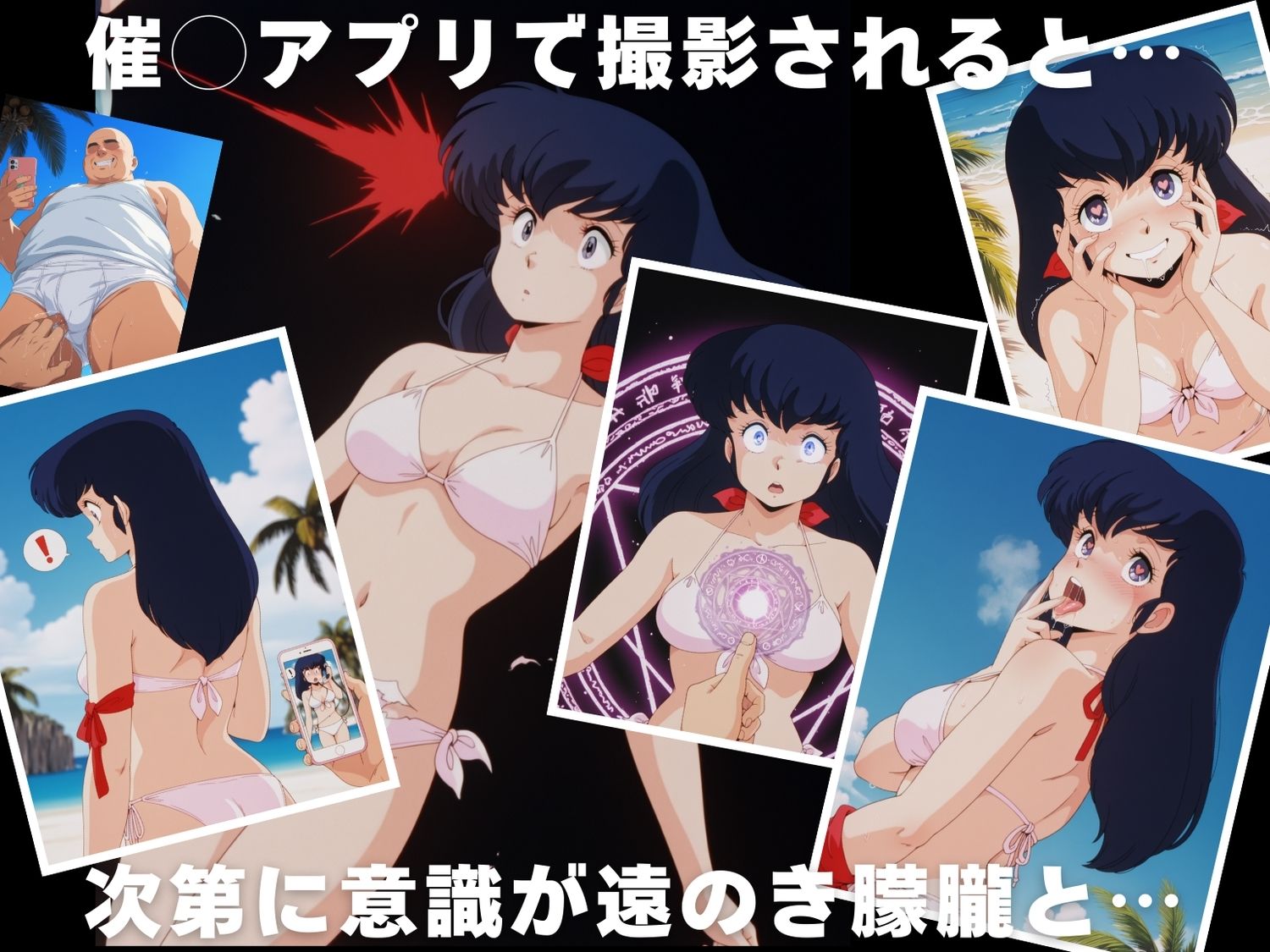 【催◯・水着・妊娠】音● 響子 - サンプル画像 2