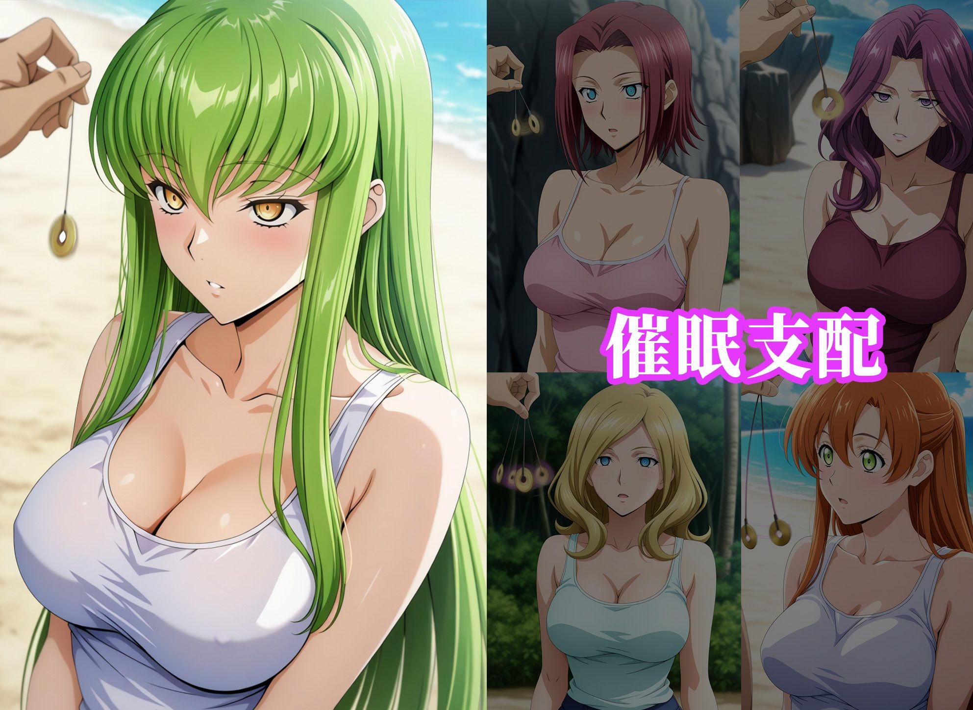 催●ビーチ 〜コード●アス編〜 - サンプル画像 1