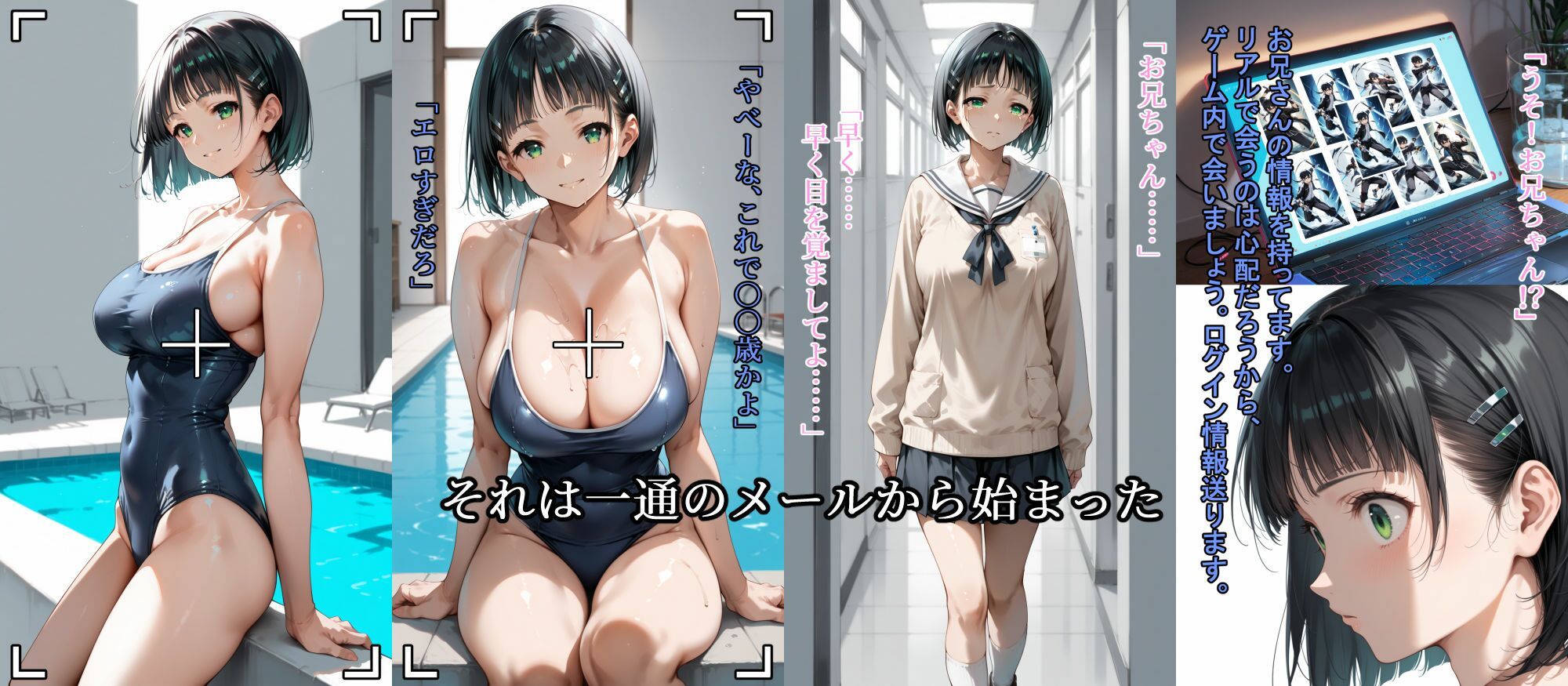 完堕ちヒロイン○葉 - サンプル画像 2