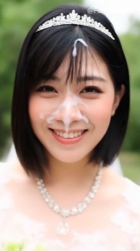 顔射後の余韻 - ウェディングドレス編 Vol.2 - サンプル画像 3