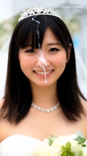 顔射後の余韻 - ウェディングドレス編 Vol.2 - サンプル画像 4