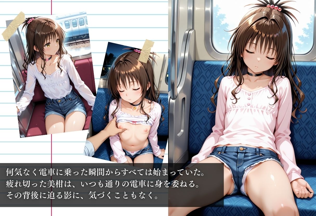 痴●to LOVEる ―結城美柑、電車の悪夢― - サンプル画像 1