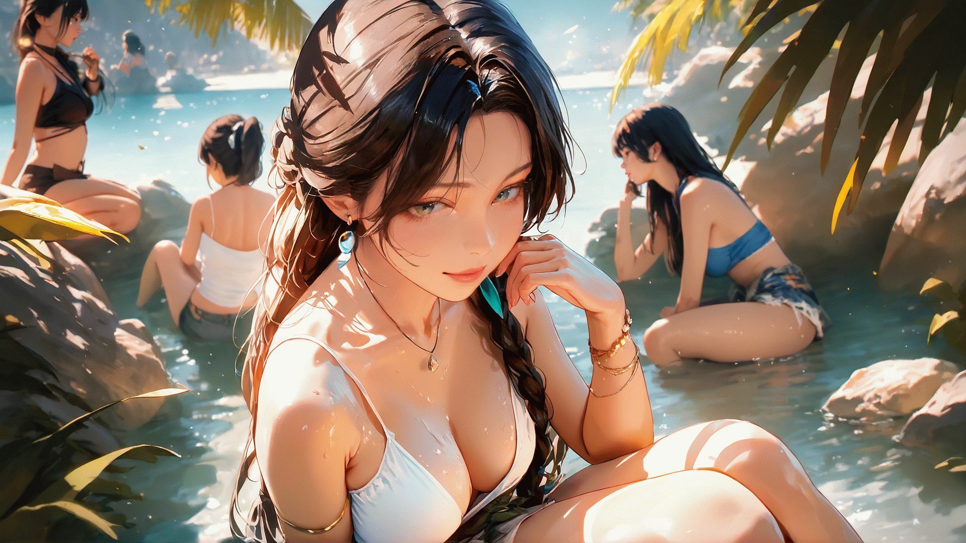 堕ちる楽園島 -Hide and Seek 3- - サンプル画像 2