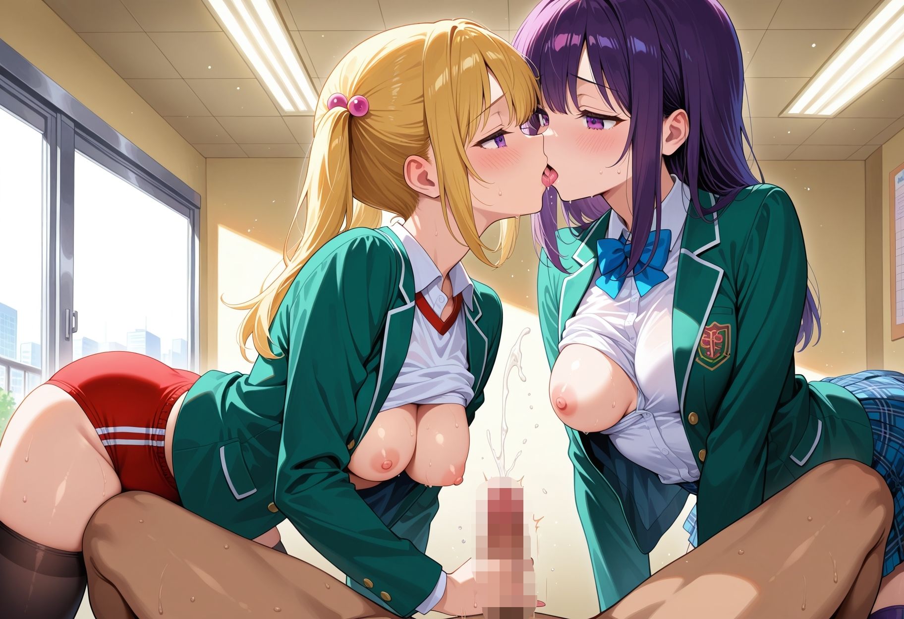 ビッチギャル性管理 媚薬染み出すハートのネックレス - サンプル画像 5