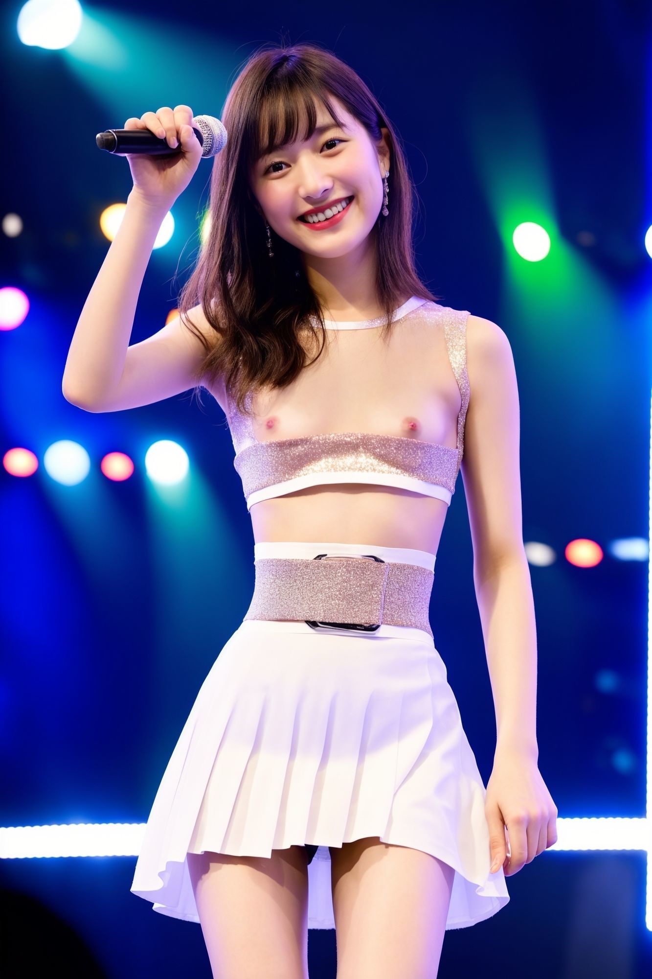 アイドル ステージ  〜透け衣装ポロリ編〜【189 P】 - サンプル画像 5