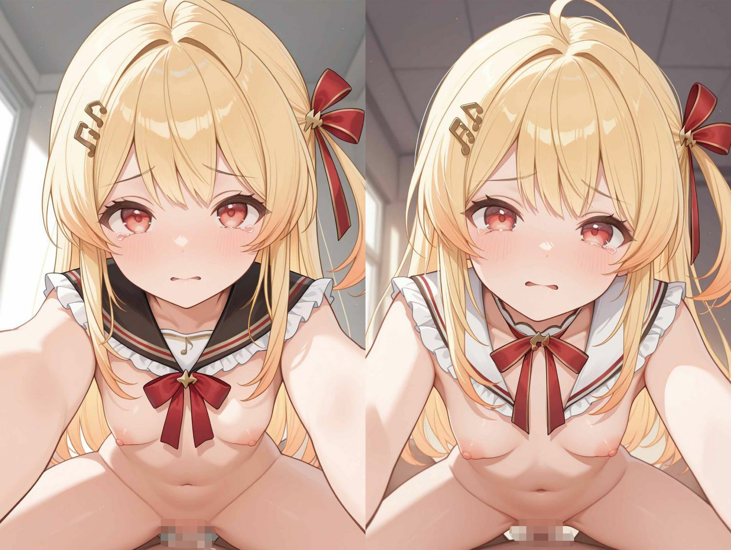 音乃瀬奏が監禁されて性奴●に - サンプル画像 1