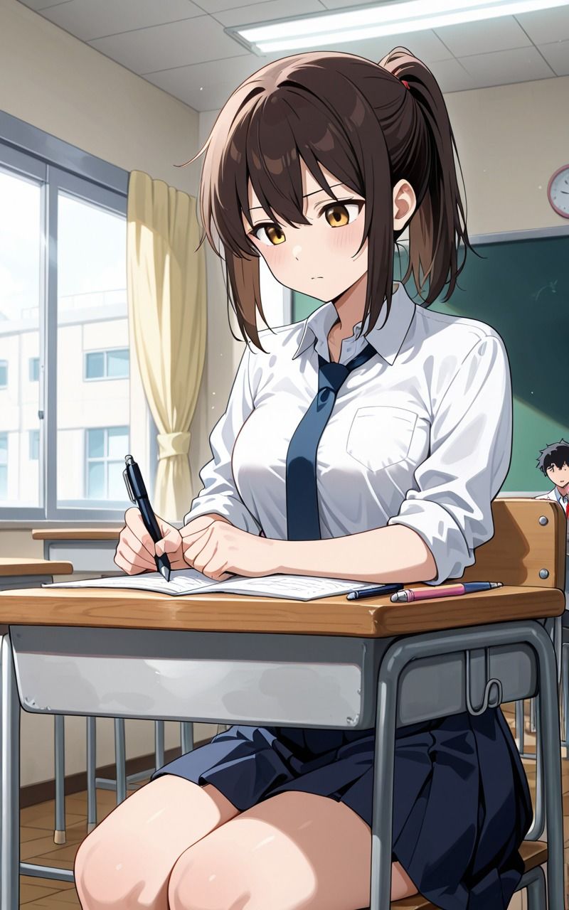 女子校生種付け  教師に寝取られ編 - サンプル画像 1