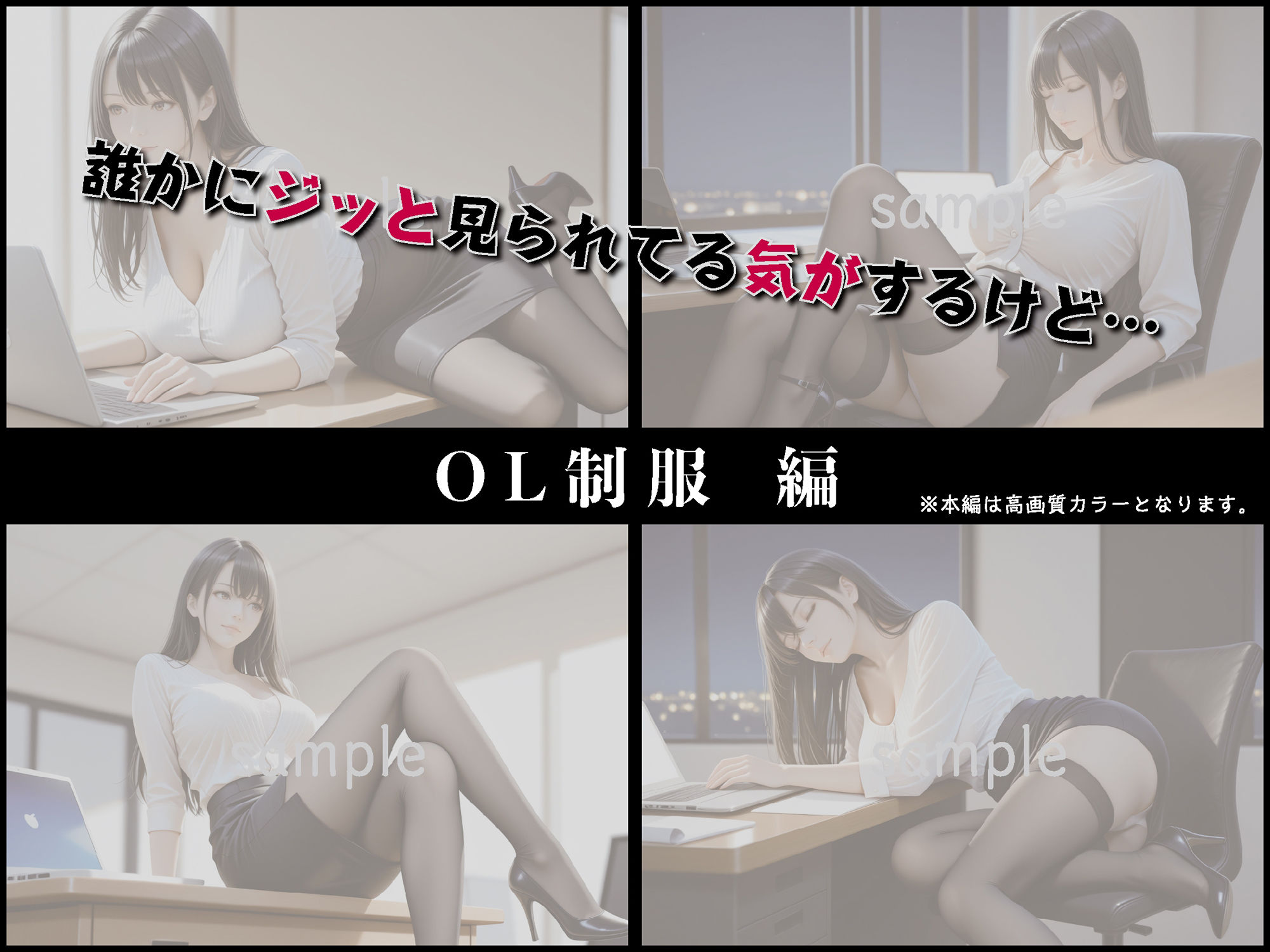 上司に犯●れたオフィスOL〜逃げ場なき密室の罠〜【豪華CG500枚収録】 - サンプル画像 3